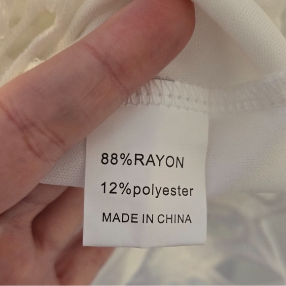 Amazon Off Shoulder Lace Dress, Size XL (NWT) - Picture 7 of 9